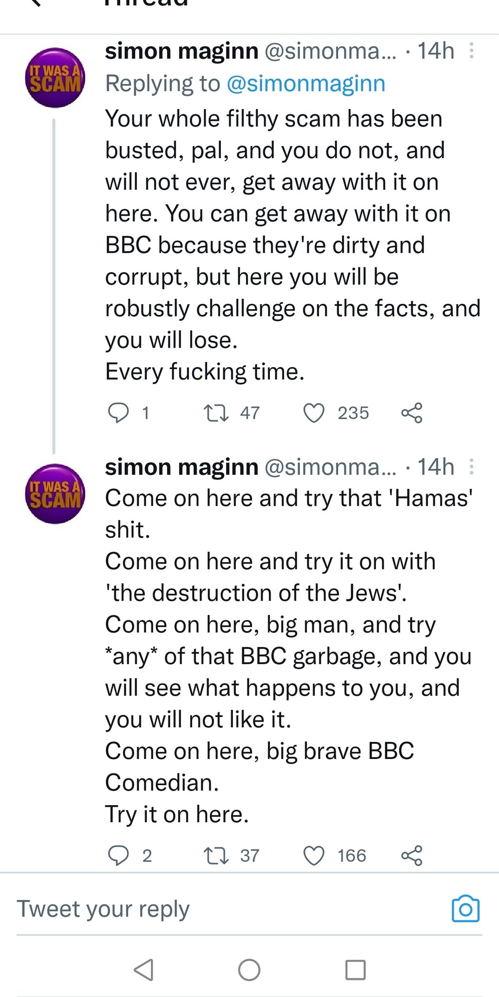 Spinmeister on Twitter: "@spindokai @abcomedian Jut another Scouse Jew