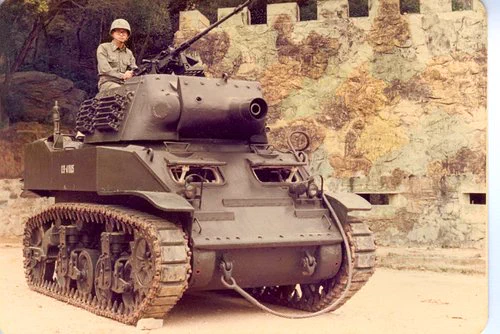 同じく金門駐屯軍のM8。可愛いですね('ω`) 