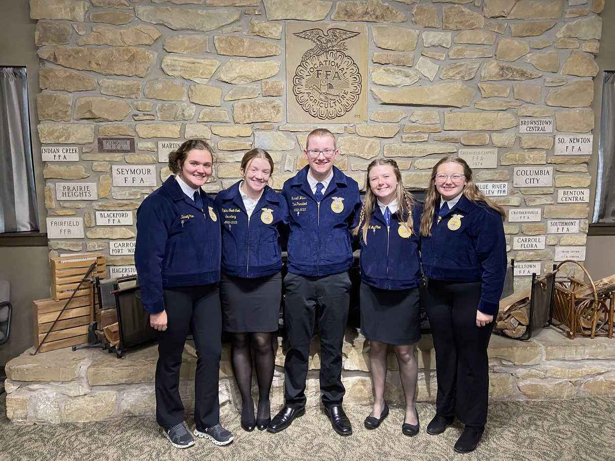 These five are on FIRE for FFA! 
Five members that are attending FIRE Conference at the FFA Leadership Center this weekend!