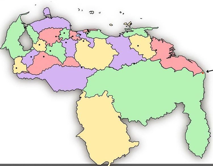 Si desconocemos el Laudo por inexistente, nuestro mapa de referencia debería retro llevarnos a la condición previa a él. Les dejamos una propuesta 

#venezuelaesequiba #venezuela #essequibo #esequibo #mapadevenezuela
