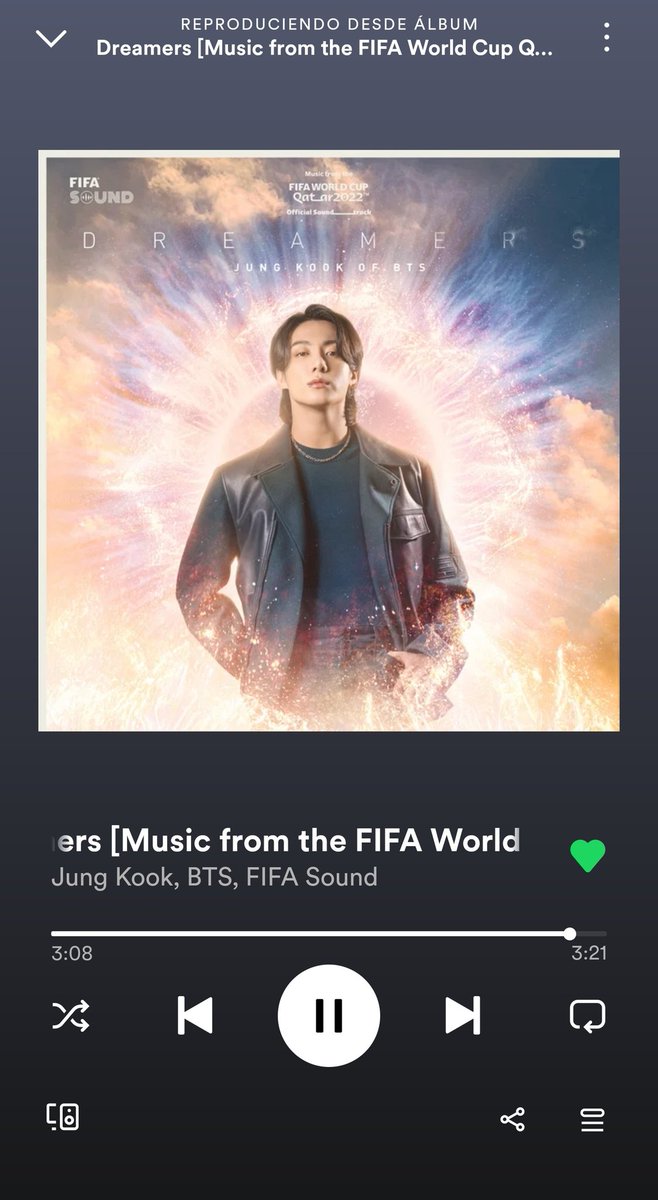 Jg_oda's tweet photo. #DreamerFifa2022
Te amo mucho Jungkook, estoy muy orgullosa de ti 💜, definitivamente está es la mejor canción de la Fifa 2022 https://t.co/kw3hrXdP68