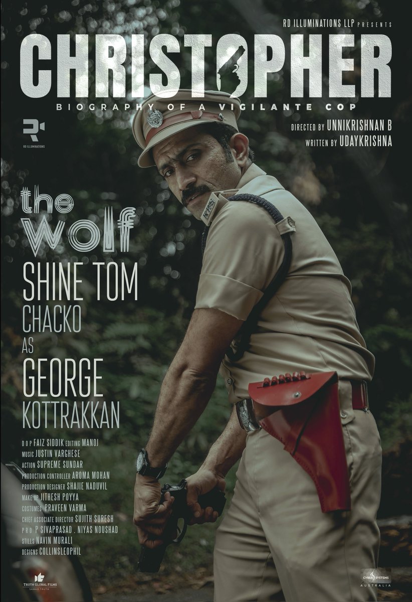 mammukka's tweet photo. Shine Tom Chacko as George Kottrakkan in @FilmChristopher 

#Christopher @unnikrishnanb #RDilluminations @Truthglobalofcl https://t.co/L2U40R7yGW