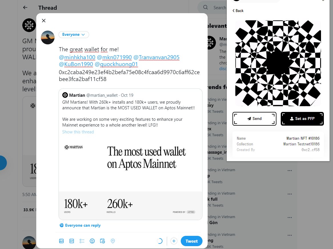 The great wallet for me! 
<a href="/minhkha100/">Minh Kha Nguyen</a> <a href="/mkn071990/">NMK π²</a> <a href="/Tranvanvan2905/">Tran Van Van ❤️ Memecoin</a> <a href="/KuBon1990/">Ku Bon</a> <a href="/quockhuong01/">Quốc khương</a>
0xc2caba249e23ef4b2befa75e08c4fcaa6d9970c6aff62cebee3fca2baf11cf58