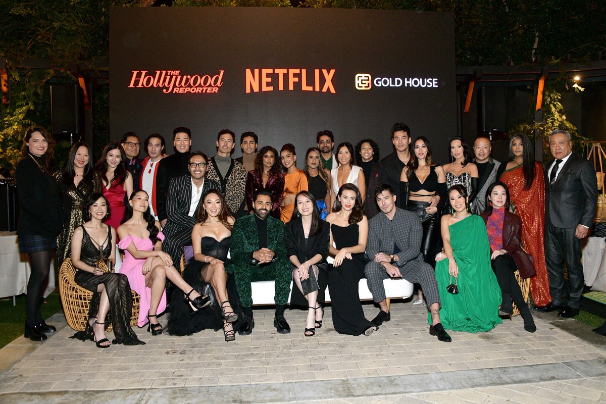 Thank you @netflix @GoldHouseCo @THR for supporting Asian talent in the industry. I am humbled to be given the opportunity to share Chinese culture through my show Mind Your Manners! Now streaming on Netflix!