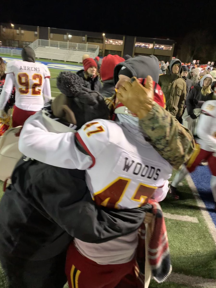 mrswoods1023's tweet photo. When it’s about more than just a game ❤️🐾🏈. Congrats @BataviaFootball   Next stop State Championship!  Let’s go Dawgs!!!  #OneLastWeek https://t.co/yGIemKgylR