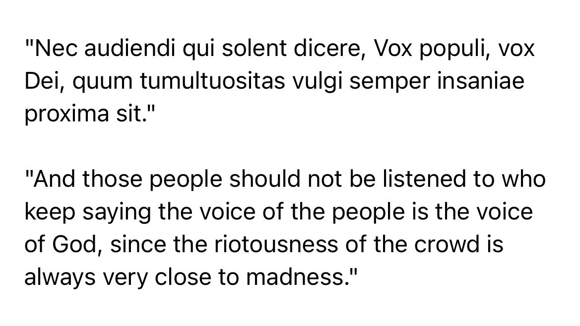 Here is the full quotation from Alcuin, with translation: