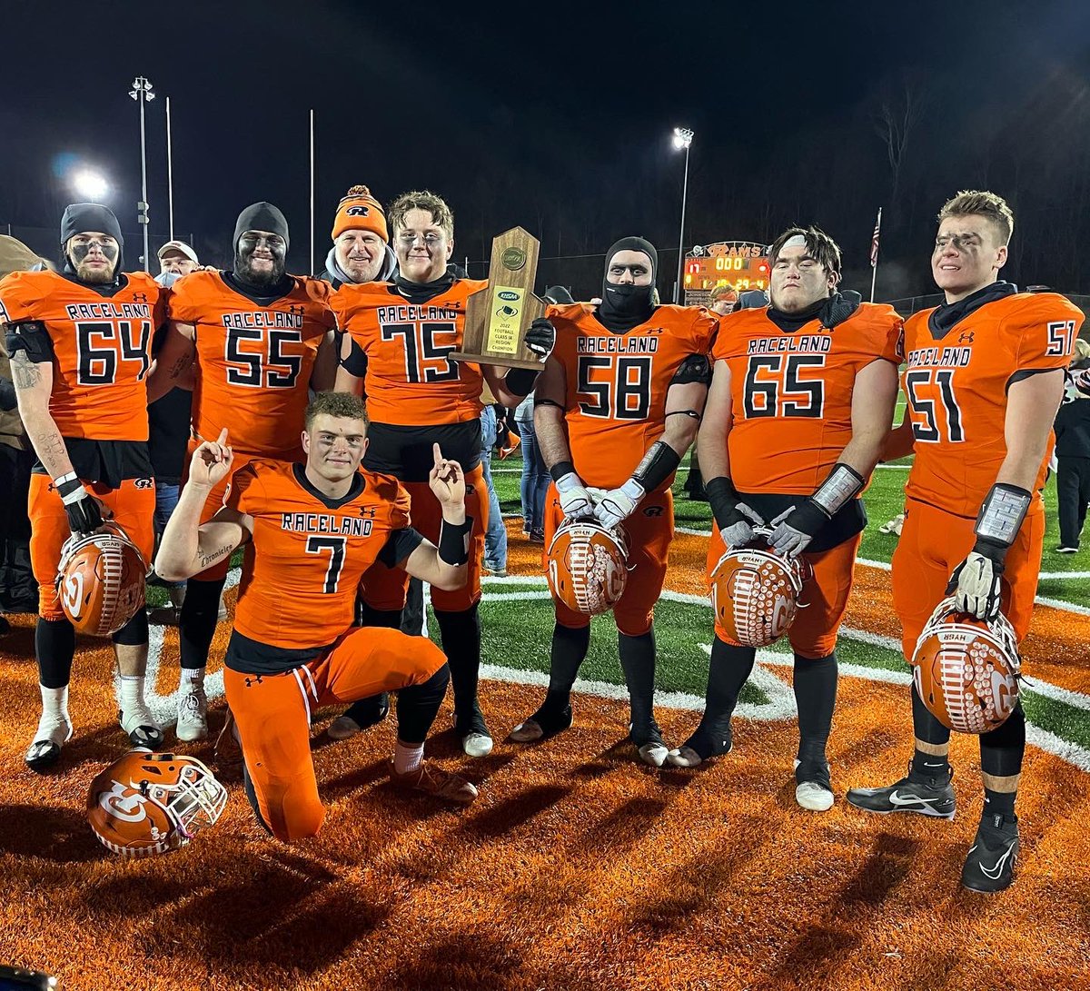 Coach_Francis's tweet photo. Proud of these guys. Back to back Regional Championships. Ready for a turkey week of practice. #ThisIsHome https://t.co/OEUmGiheaj