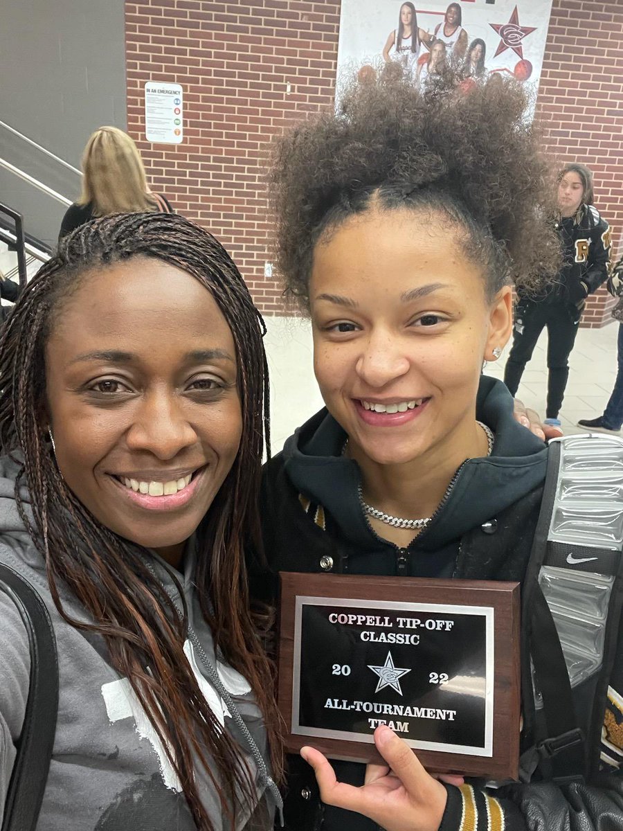 Back to back tournament all team hardware getter....I see you working hard baby girl...Love You!