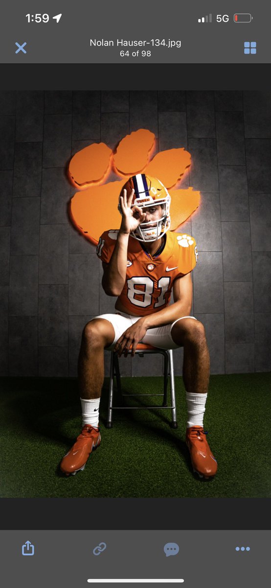 nolanhauser's tweet image. After a great conversation with Coach Swinney, I am blessed to say that I have earned a full scholarship offer from Clemson. 
@DanOrnerKicking @HoughFB @SC_DBGROUP @bspiers28 @ClemsonFB
