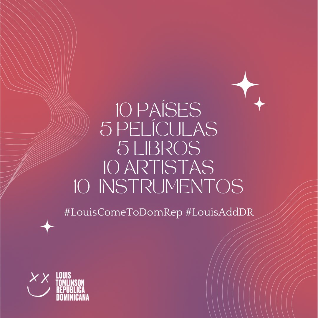 LTomlinsonRD's tweet photo. ¡Cuarta dinámica de la noche! Escribe cada palabra en un tweet, usando los hashtags:

#LouisAddDR #LouisComeToDomRep https://t.co/aNEuzebahA
