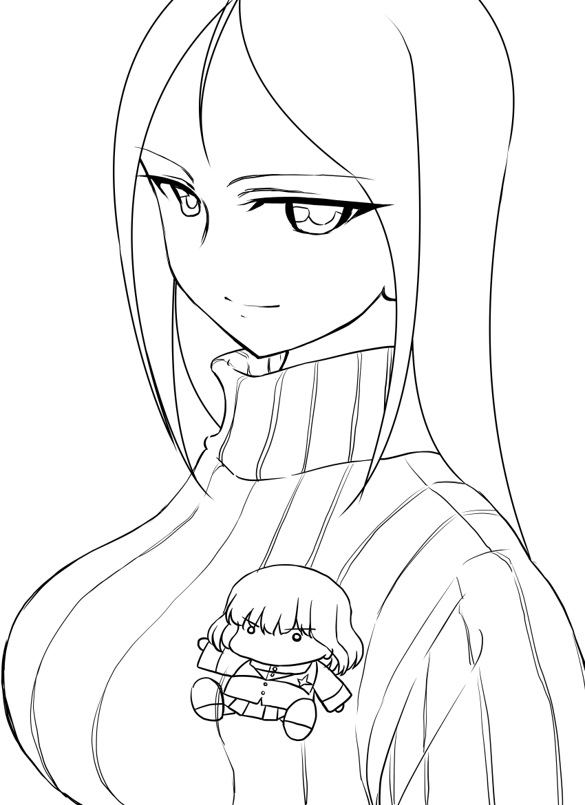 ノンナ線画まで 
