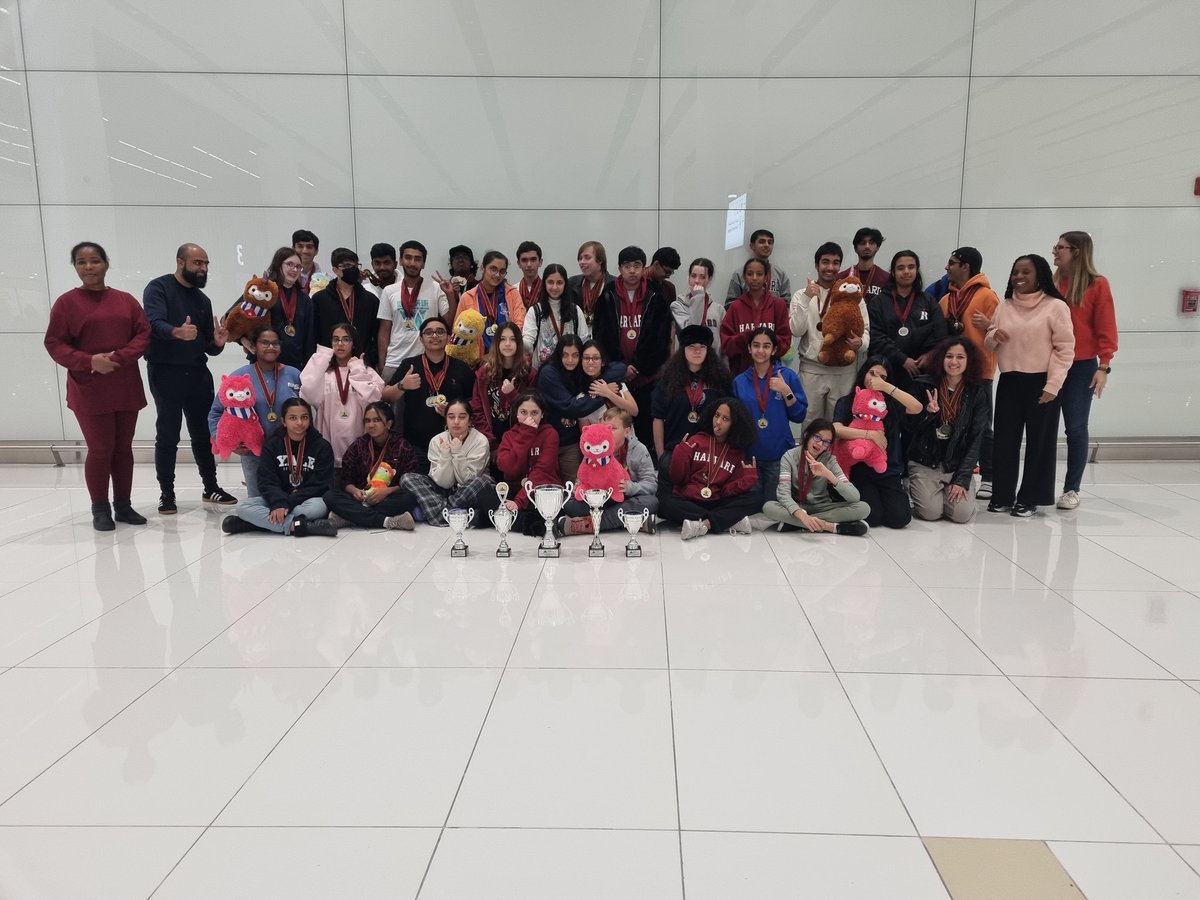 Welcome back to Bahrain our BSB WSC champions! What a team! Time for some well-deserved rest now... until next time 😉