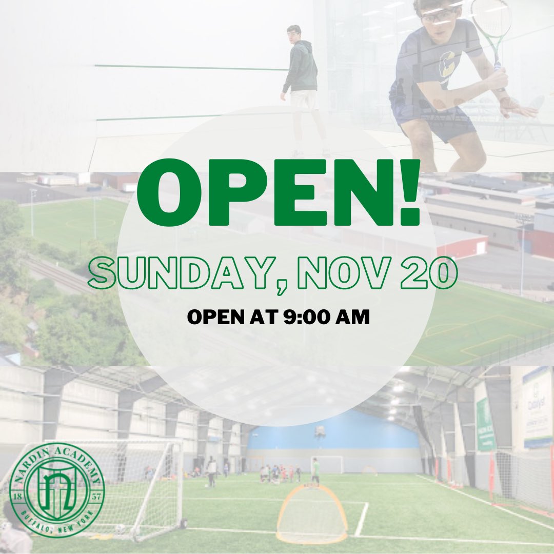 WE ARE OPEN TOMORROW!