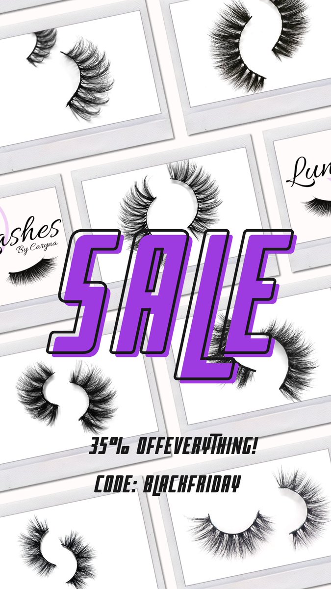 All lashes are in stock now, we will not be restocking until after the holidays! Time to stock up is now don’t wait shop now @ lunalashesco.com