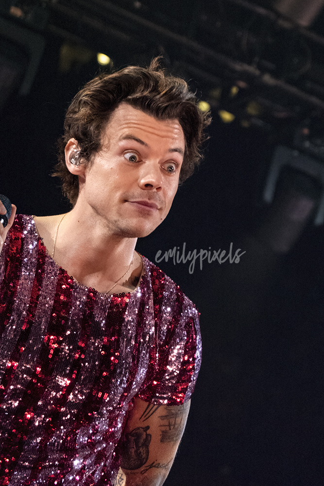 Harry Styles 👀😝 (L♡VE ON TOUR - NYC Residency 7). #HarryStyles #LoveOnTour  #LoveonTourNYC