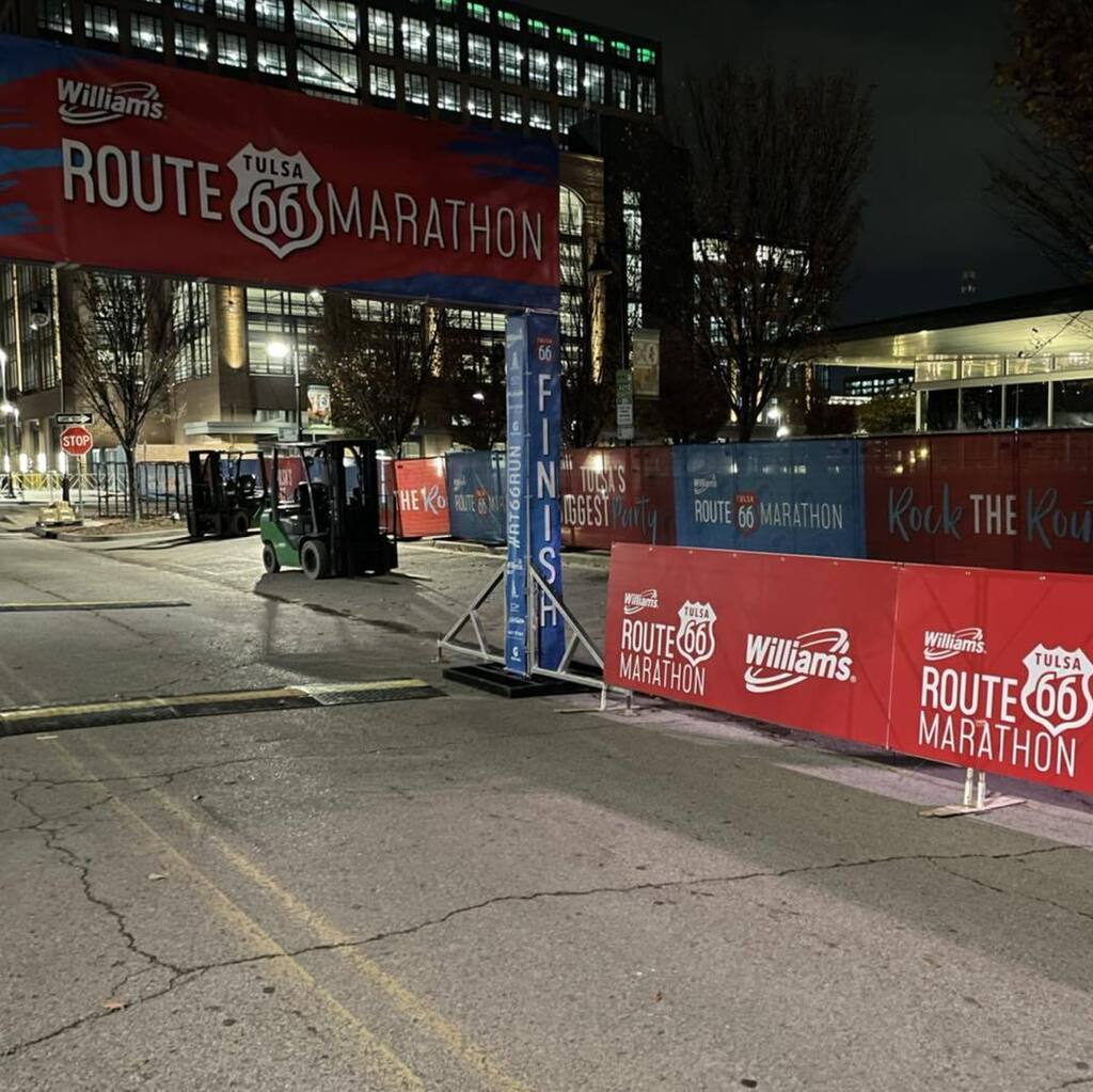 Runners and walkers, your finish line awaits! We can’t wait to see your smile when we welcome you across the line tomorrow. Sleep tight!
 
#rt66run
#2022route66marathon instagr.am/p/ClKib-cvSm3/