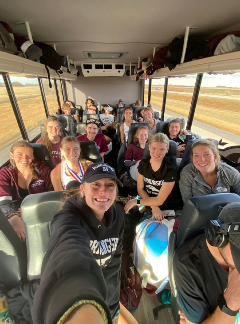 High school seniors interested in running at the next level - Morningside University in Sioux City is looking for some great people to join the Mustang family. Emphasis on the family. Message me if you’re interested.