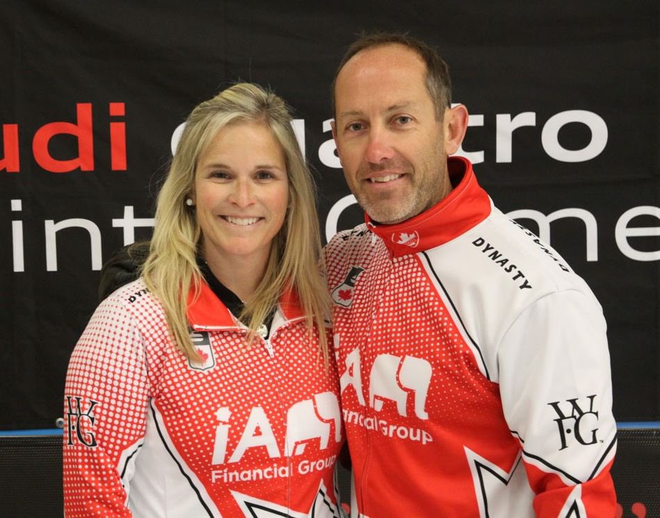 🥌 Tonight’s feature game will be Team Einarson/Jacobs vs Team Jones/Laing 🥌

Tune into <a href="/cbcsports/">CBC Sports</a> or <a href="/cbcgem/">CBC Gem</a> here in 🇨🇦 to view.  🌍 International viewers go to mdsuperseries.com             📸 Team Einarson/Jacobs Facebook 
📸 Audi Quattro Winter Games
