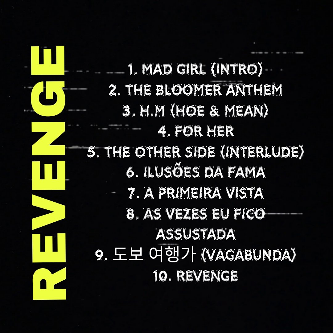 PortalAlexaMD's tweet photo. Com 10 faixas apresento a vocês meu primeiro álbum autoral:

REVENGE - Em breve em todas as plataformas digitais. https://t.co/N8Fio8IAcG