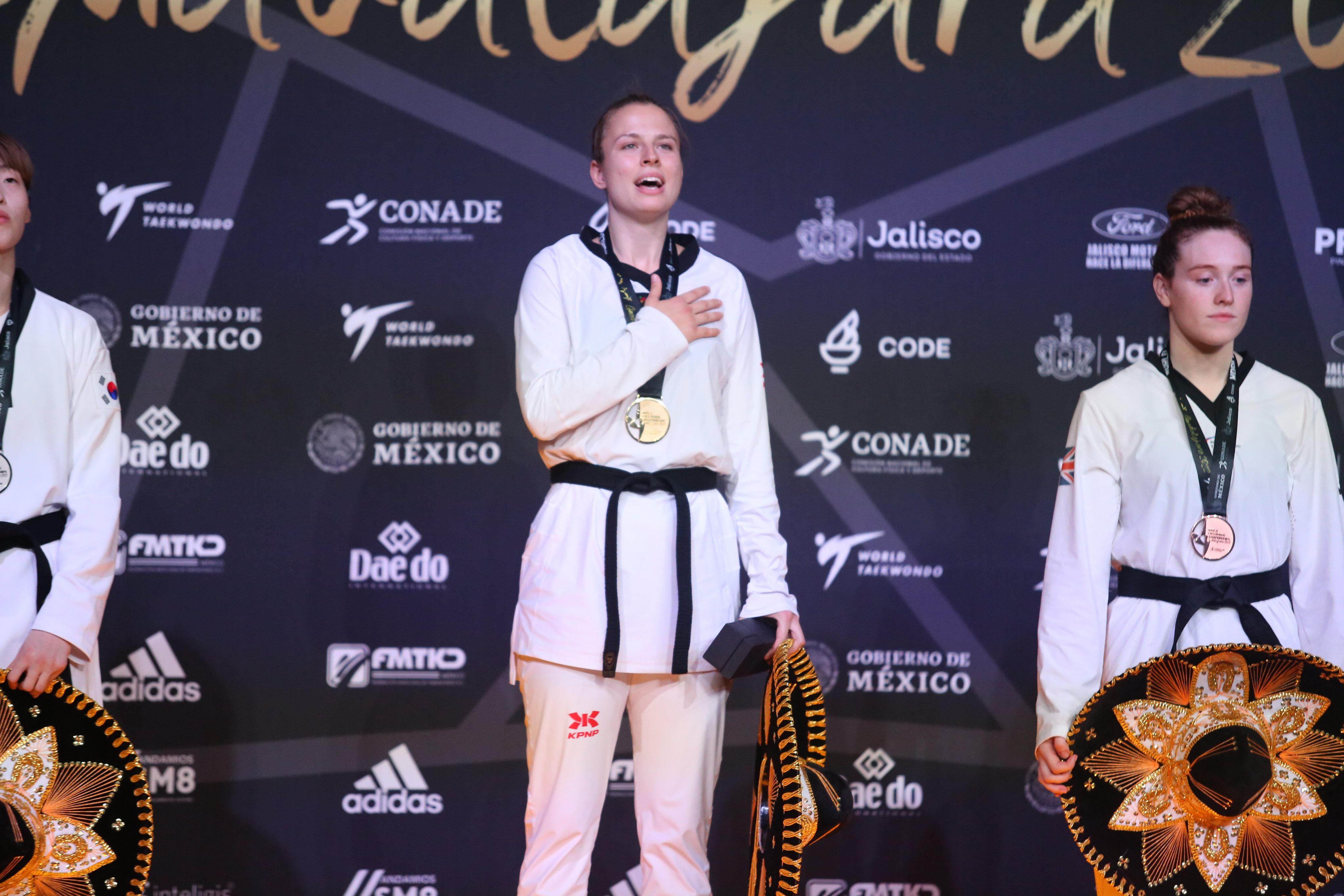 Leones Anáhuac, campeones del Mundial de Taekwondo Guadalajara