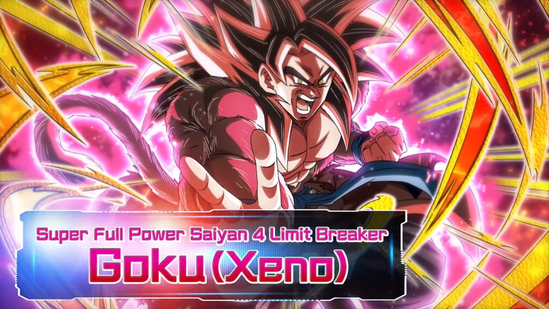 d.simons on X: Super Full Power Saiyan 4 Limit Breaker Goku (Xeno