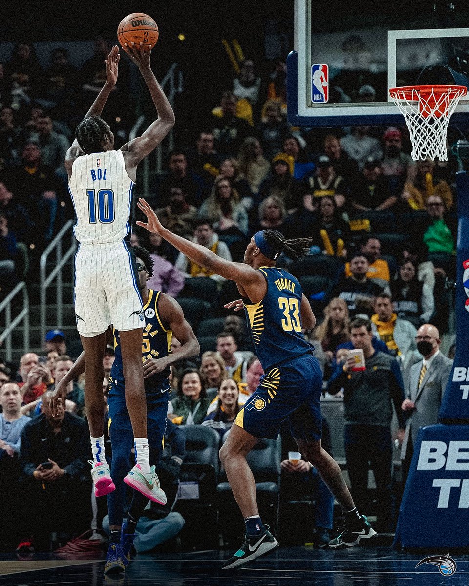 Orlando Magic - Bol Bol through three quarters: 17 PTS 7 REB 2 AST