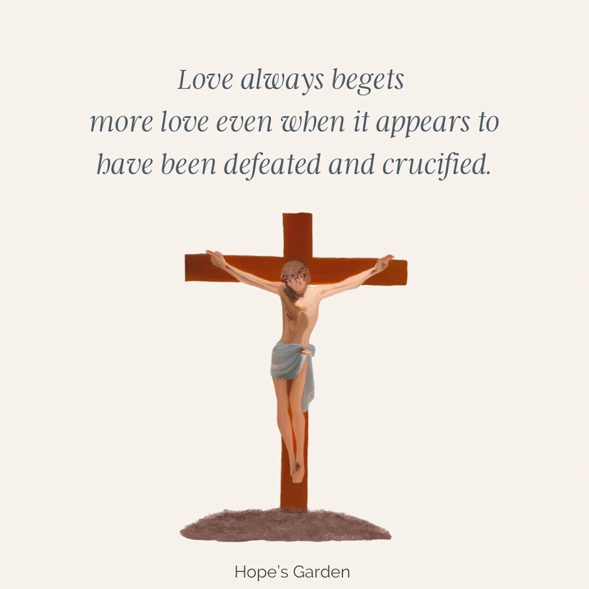 createsoulspace's tweet photo. I wanted to share another beautiful image and message from @HopesGarden1 with my #CatholicTwitter friends. Have a blessed night, everyone!

#GodisLove https://t.co/qMj6sDNlFr