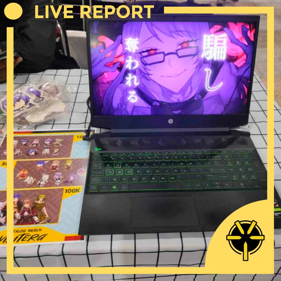 vilitera's tweet photo. [Live Report ChibiCon 2022]

Halo, Viliteranian!
Booth Vilitera di Chibicon O-4 dah siap nih. Jangan lupa mampir dan jangan sampai ketinggalan merch Vilitera kesayanganmu ya.

#chibicon2022 #vtuberid https://t.co/C1KSD0C7W3
