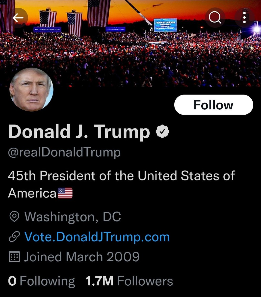 BezosPostNews's tweet photo. #BREAKING

Fascism returns to Twitter
#Trump https://t.co/GnkgLlj9R4