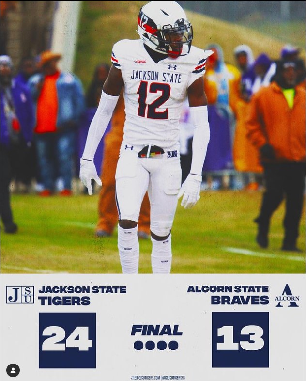 JSUSGAC's tweet image. 2022 Soul Bowl Final:  JSU 24 - Alcorn 13