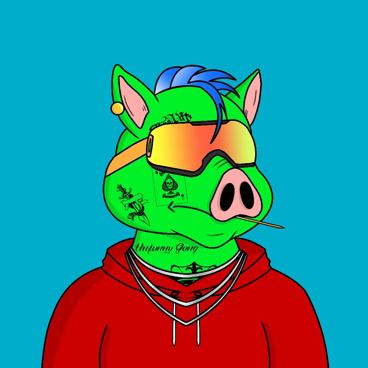 Unfunny Pigs  tweet media