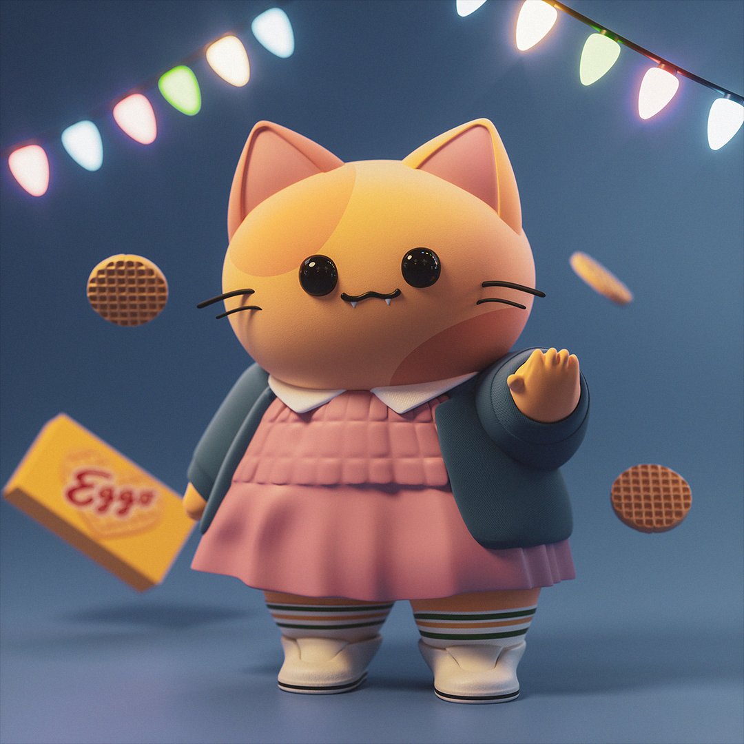 L'eggo my Eggo you adorable little psychic.😍

#StrangerThings #3Dartist #cuteart