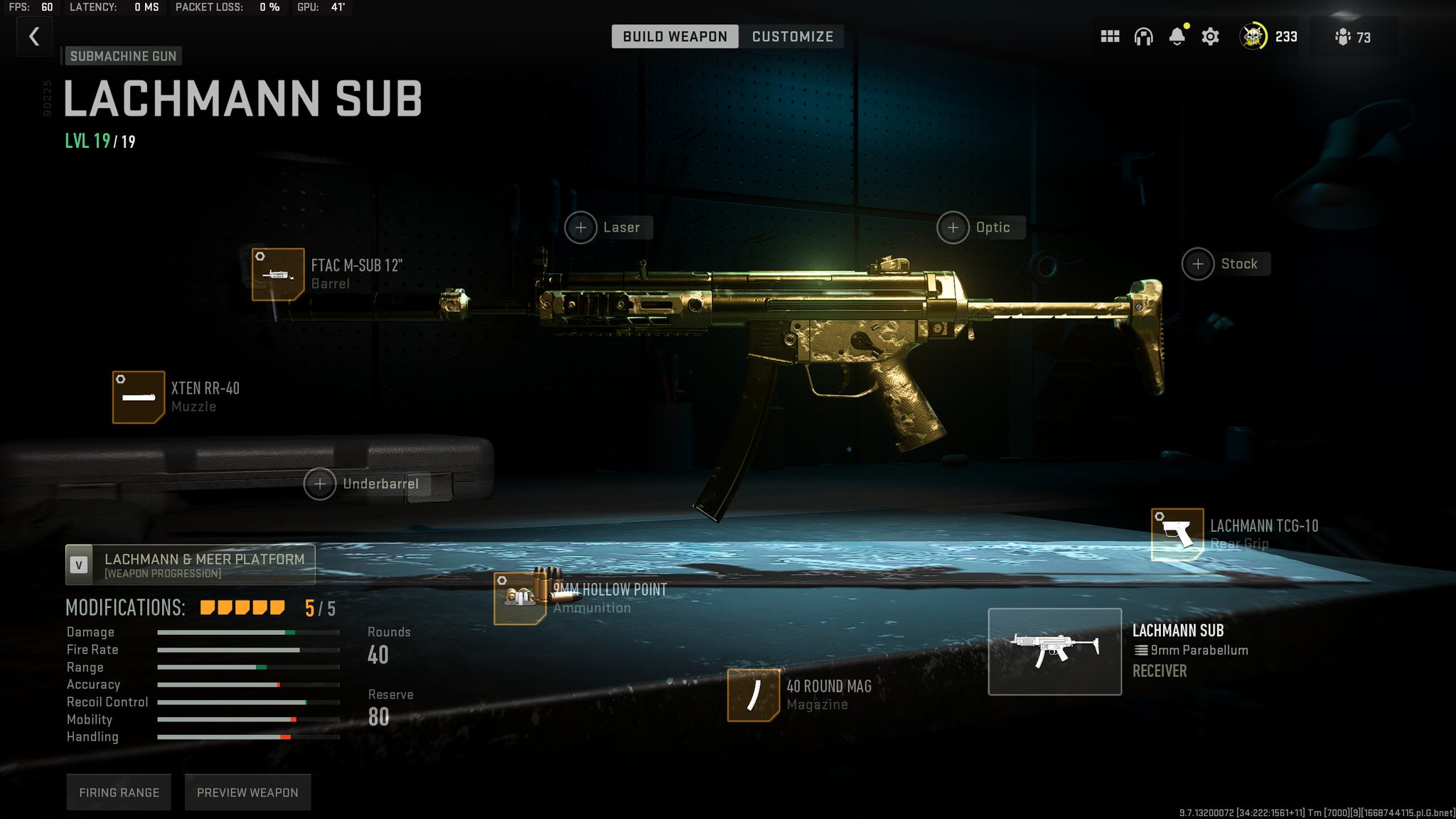 Aym warsz on twitter my favroute mp5 class and weapon tuning so far
