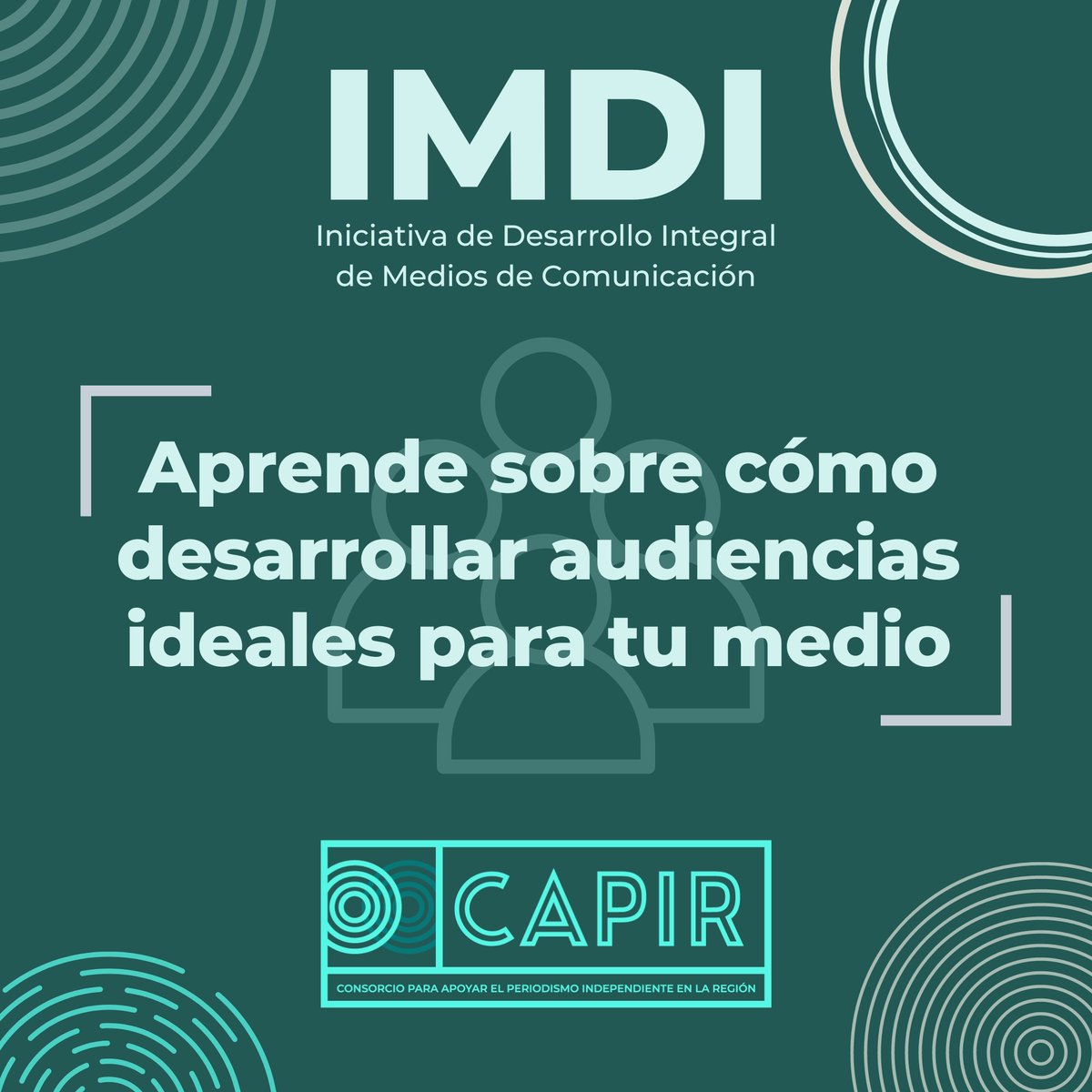 IWPR_AL's tweet photo. Como medio, quieres una comunidad activa, fiel y comprometida. Con las asesorías del programa #IMDI de #CAPIR podrás encontrar la voz y canales ideales para aumentar tu alcance.
Mira más información sobre el programa y cómo participar en https://t.co/evTM6OtrP1 https://t.co/2FggqcdXRu