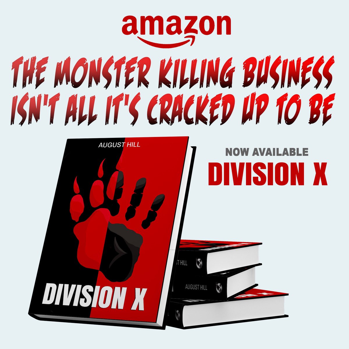 TinaHillLoves's tweet photo. Monsters killing monsters in this fast-paced horror. Available Now! #amreading #horror #horrorbooks #horrorcommunity #writingcommunity #authorscommunity #Monsters #MonsterHunter #DivisionX #supernatural #SuperNaturalSeries #bookseries #80shorror #werewolf #Vampire @RyanHillAuthor https://t.co/Cc3b6GZRHe