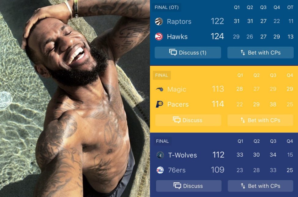 NBA Memes on Twitter "Tonight's a great time to be an NBA fan"