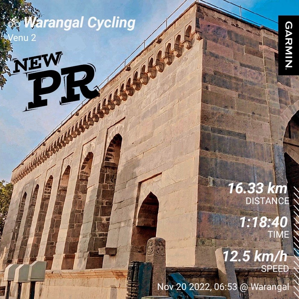 Raj_Duvva's tweet photo. #NewPR16km
#16KM
#KushMahal #Warangal #cycling
#cyclingTwitter
@HiWarangal @WeLoveWarangal @TriCityWarangal https://t.co/tuOarqGWoR