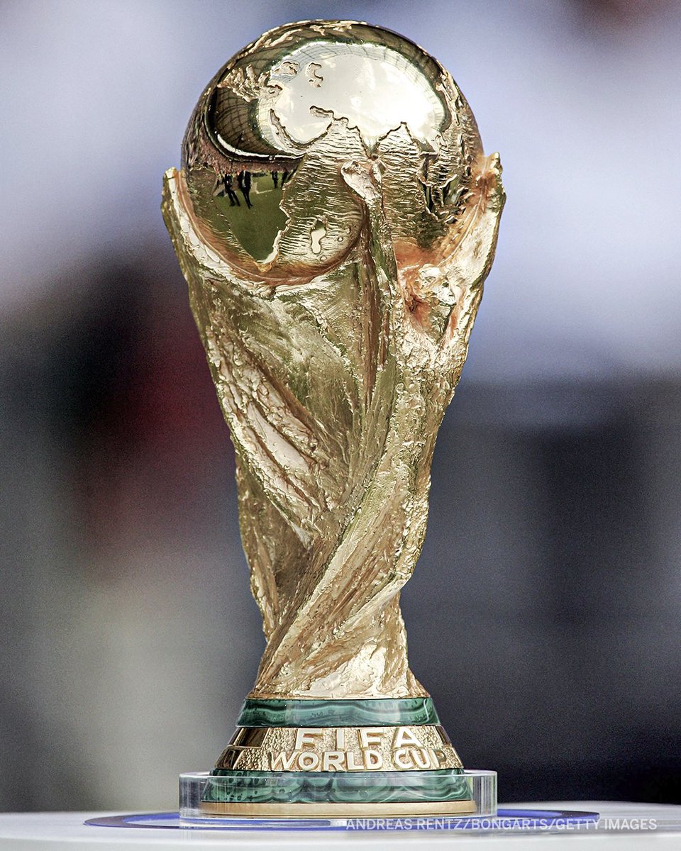 espn's tweet image. The 2022 World Cup is here.

Who's taking the trophy home? ⬇️