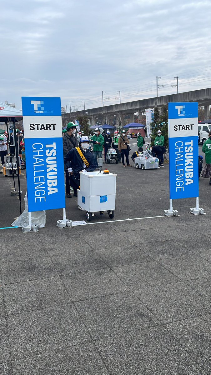 Ryo_hack_'s tweet image. つくばチャレンジ！！スタート！