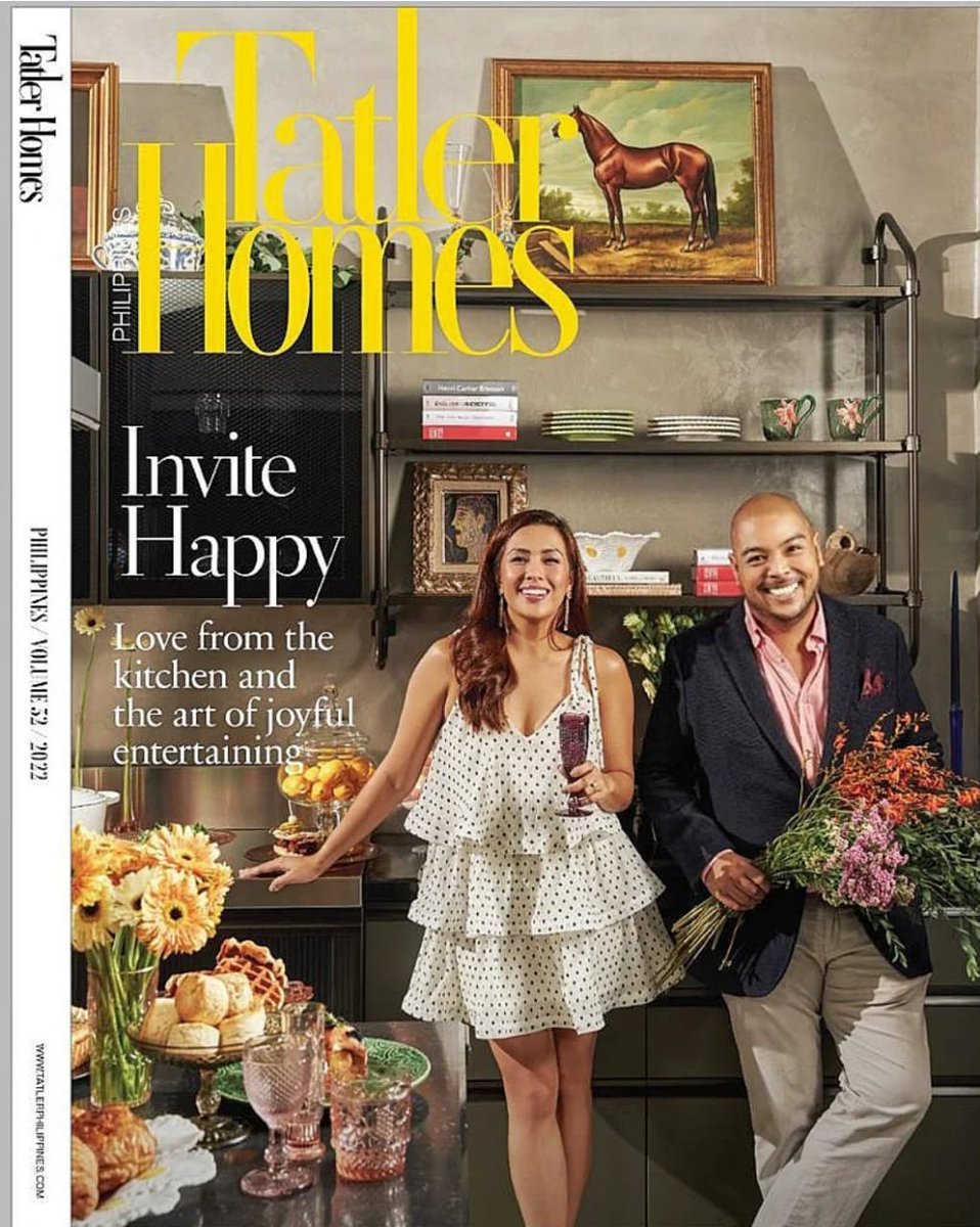 Ram Lopez-Vito Bucoy (@rambuc) on Twitter photo Also, what a big surprise and such an honor to be on the cover of @tatlerhomes ' holiday issue with <a href="/nikkigil/">Nikki Gil-Albert</a> . Still speechless and giddy 😊😍
In this issue, I share tips on creating an inviting space.
Cover by @sonnythakur Also, what a big surprise and such an honor to be on the cover of @tatlerhomes ' holiday issue with <a href="/nikkigil/">Nikki Gil-Albert</a> . Still speechless and giddy 😊😍
In this issue, I share tips on creating an inviting space.
Cover by @sonnythakur