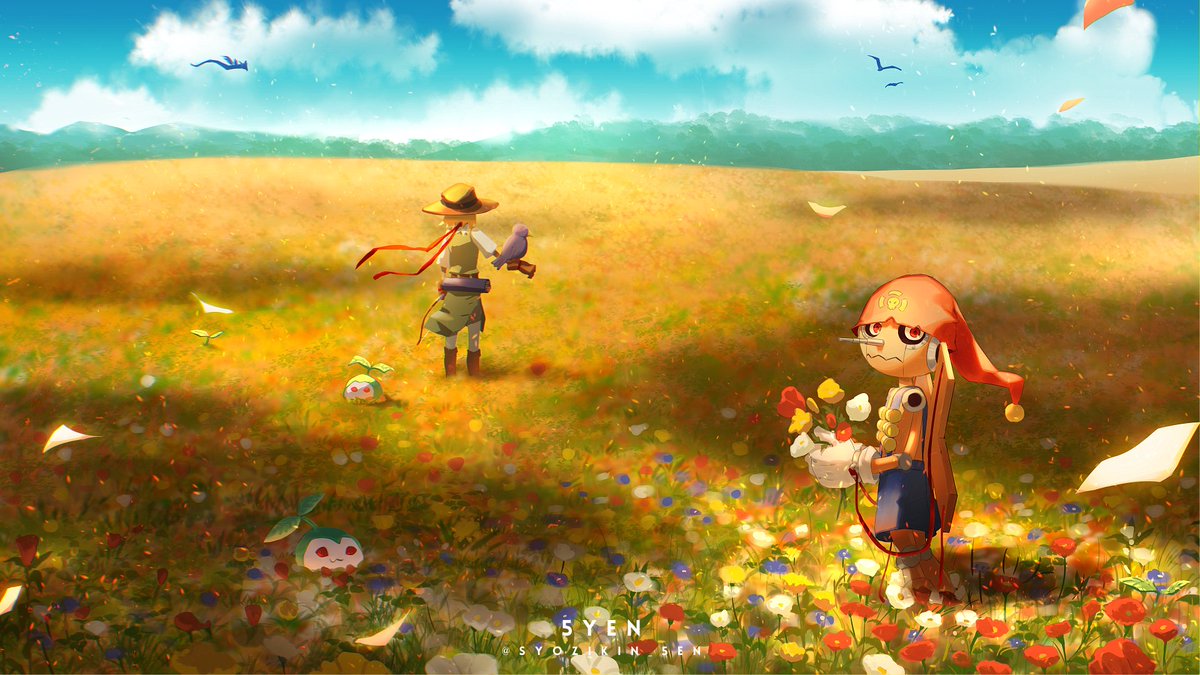 syozikin_5en's tweet image. flower field
ペンデュラムキーチェーン/ピノッキモンの背景がお花畑なのエモ…
#Digimon #デジモン #Puppetmon
