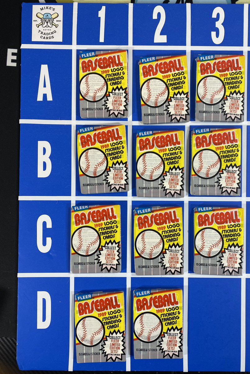 MikesUpperDeck1's tweet photo. #TwitterArmageddon Stack Sale Night 1 is live!! Pack Group 6 1989 Fleer Baseball!! Possible Griffey Rookies!! From full box! $2 each. Please see pinned tweet for sale details and shipping costs! https://t.co/FOR51AfelQ