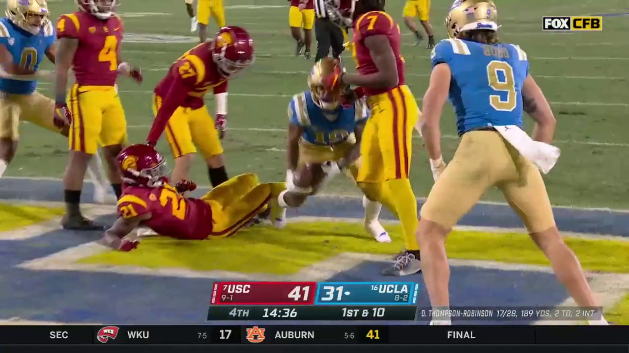 FOX College Football On Twitter THE BRUINS ANSWER RIGHT BACK fox-college-football-on-twitter-the-bruins-answer-right-back