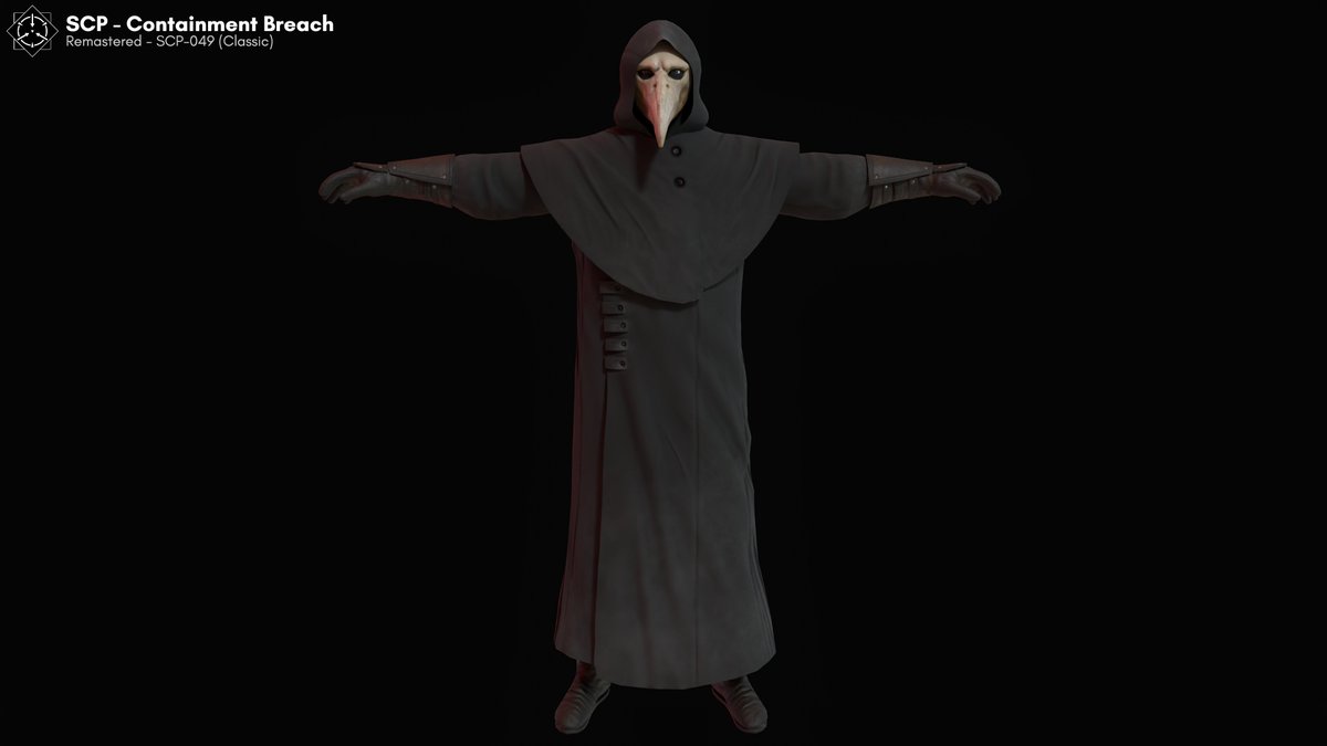 SCP-049 from SCP – Containment Breach Costume