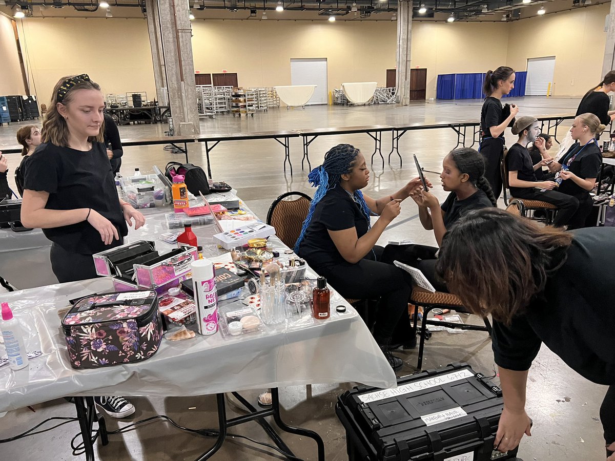ITS festival tech team challenge at work!