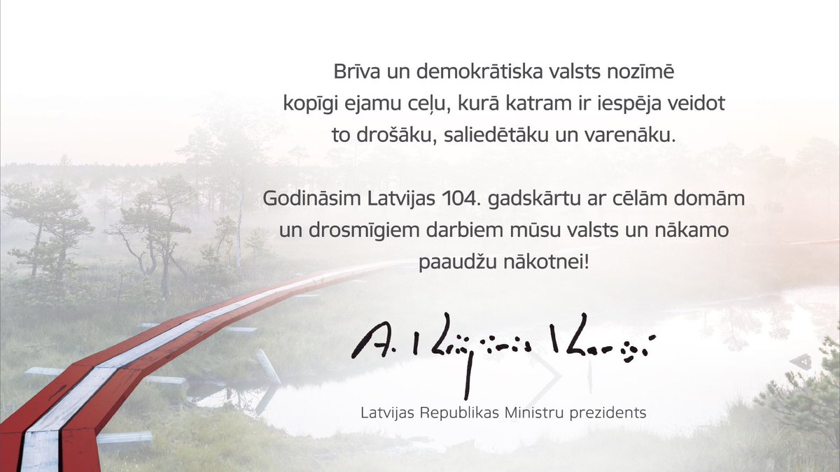 Krišjānis Kariņš tweet media