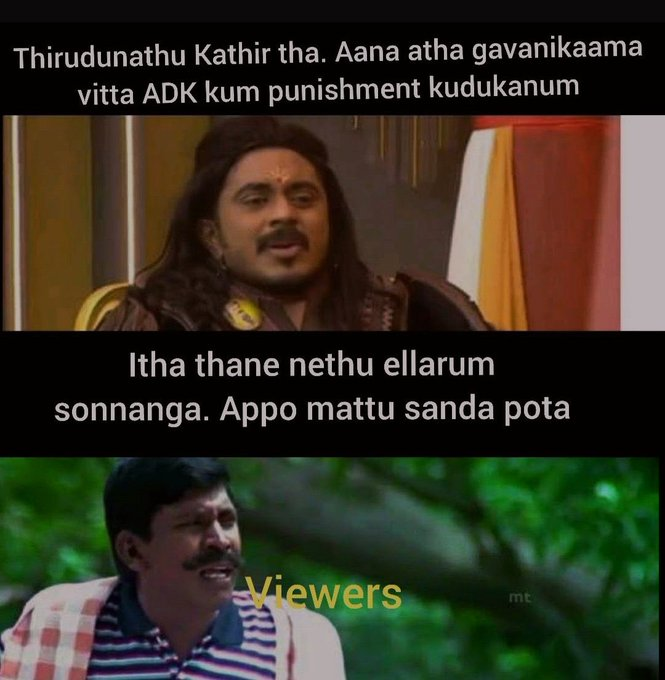BrindaHere's tweet photo. #BiggBossTamil6 #BiggBossTamil @vijaytelevision @ikamalhaasan @preethiIndia @disneyplusHSTam @NipponIndia #18thNovR #BiggBossTamilSeason6 

Azeem needs pschological counselling. https://t.co/dPTrCpdqmx