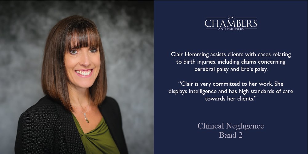 TozersLaw's tweet image. We are #delighted to say that Partner &amp;amp; Solicitor Clair Hemming has been #recognised as Band 2 in @ChambersGuides rankings for #2023! 👏👏🙌

Find out more about Clair here 👇
tozers.co.uk/people/clair-h…