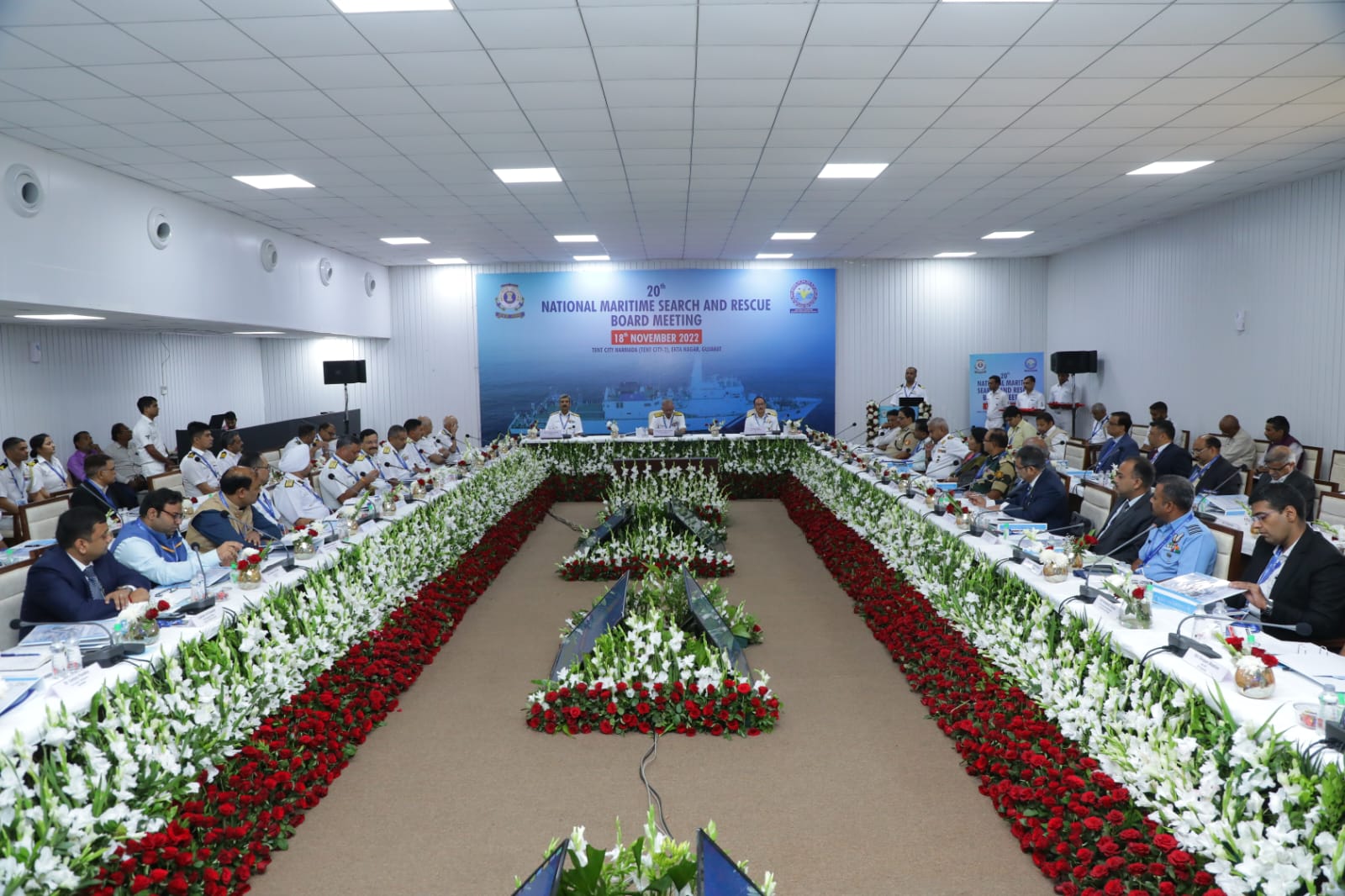 ICG conducts 20th National Maritime Search & Rescue Board meeting in Gujarat