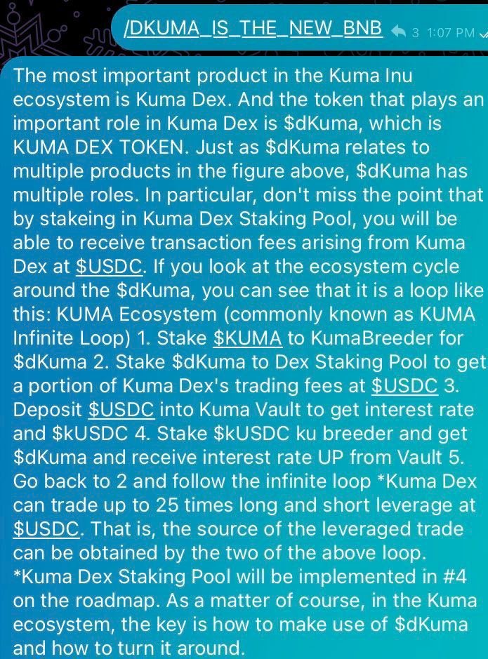 DKUMAStaker's tweet photo. @SharksCoins @binance Which #crypto is #binance killer? $dKUMA governance + utility token
Vote or create proposals with #dKuma #KumaDAO
#KumaDEX leverage trade up to 25x. earn $USDC from staking #dKuma  fully decentralized and community driven https://t.co/NNesPYgXkA